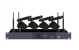 麒麟方图无线会议1-4方杆/S系列U3-WS-S401