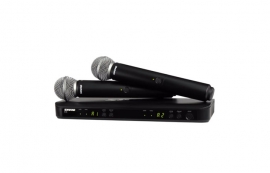 舒尔SHURE BLX288/SM58双通道无线手持话筒