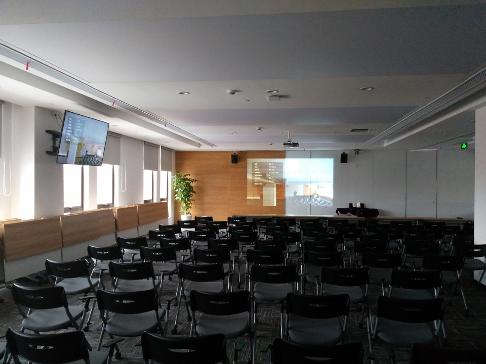 上海某著名早餐连锁品牌企业多媒体培训室部署